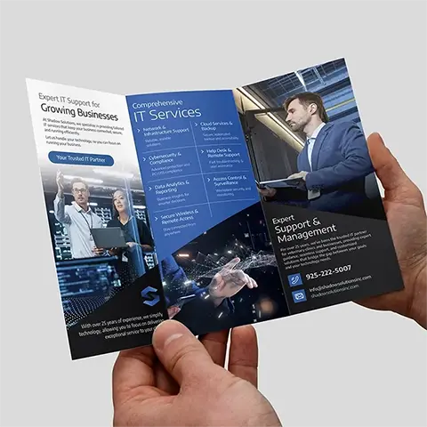 Preview of Shadow Solutions Inc MSP Trifold Brochure 18 - Back